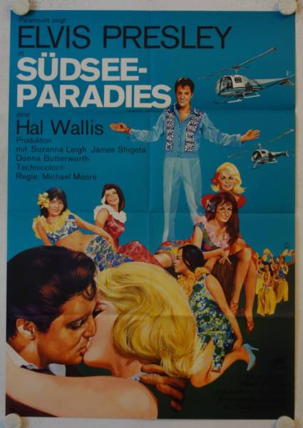 Südsee-Paradies originales deutsches Filmplakat